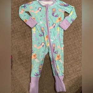 Little Sleepies Mermaids zippy